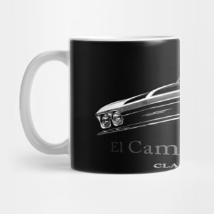 1968 El Camino, Chevrolet, black shirt Mug